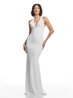 DRESS THE POPULATION
Camden Mermaid Hem Evening
Gown, XL, NWT, MSRP $268